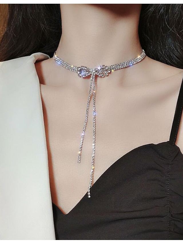 1PC Necklace Clavicle Chain Necklaces Gold Creative Blade Chain Fashion Simple Flat Snake Bone Chain Choker Necklace Clothing Accessories Adjustable Jewelry for Women and Girls for Women