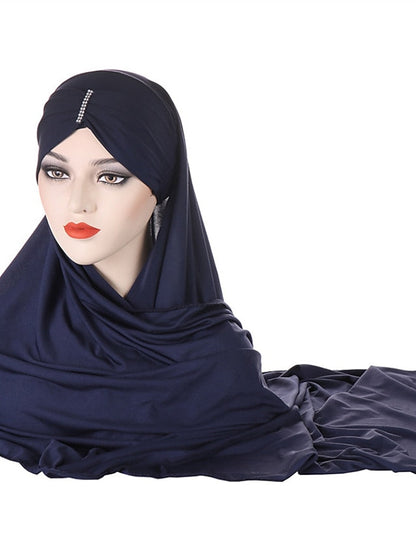 Turban Party Evening Solid / Plain Color Polyester Sweet 1 pcs for Women