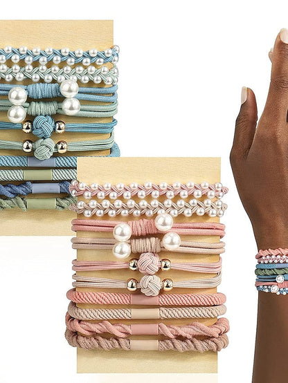 20pcs Hair Ties Hair Tie For Daily Thread Cord (Without the Card) for Women