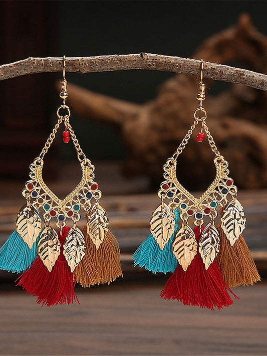 Earrings Ethnic Style Outdoor Geometry Earring for Women