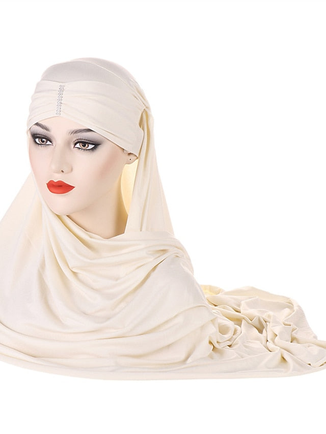 Turban Party Evening Solid / Plain Color Polyester Sweet 1 pcs for Women