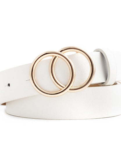Waist Belt Party Wedding Street Daily Black White Belt Pure Color Red Fall Winter Spring Summer for Women