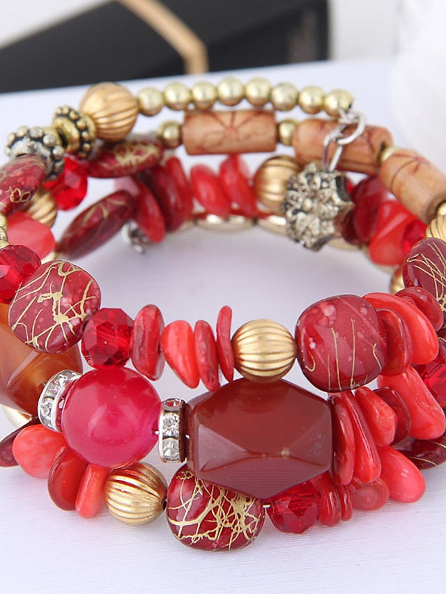 Bracelets Textured Street Geometry Bracelets & Bangles for Women
