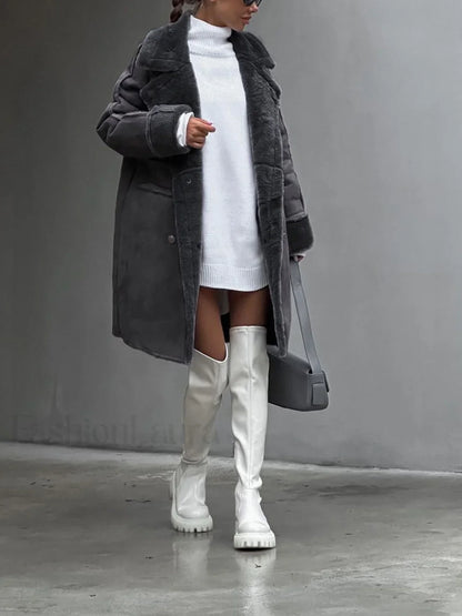 Warm Embrace Graceful Fleece Jacket