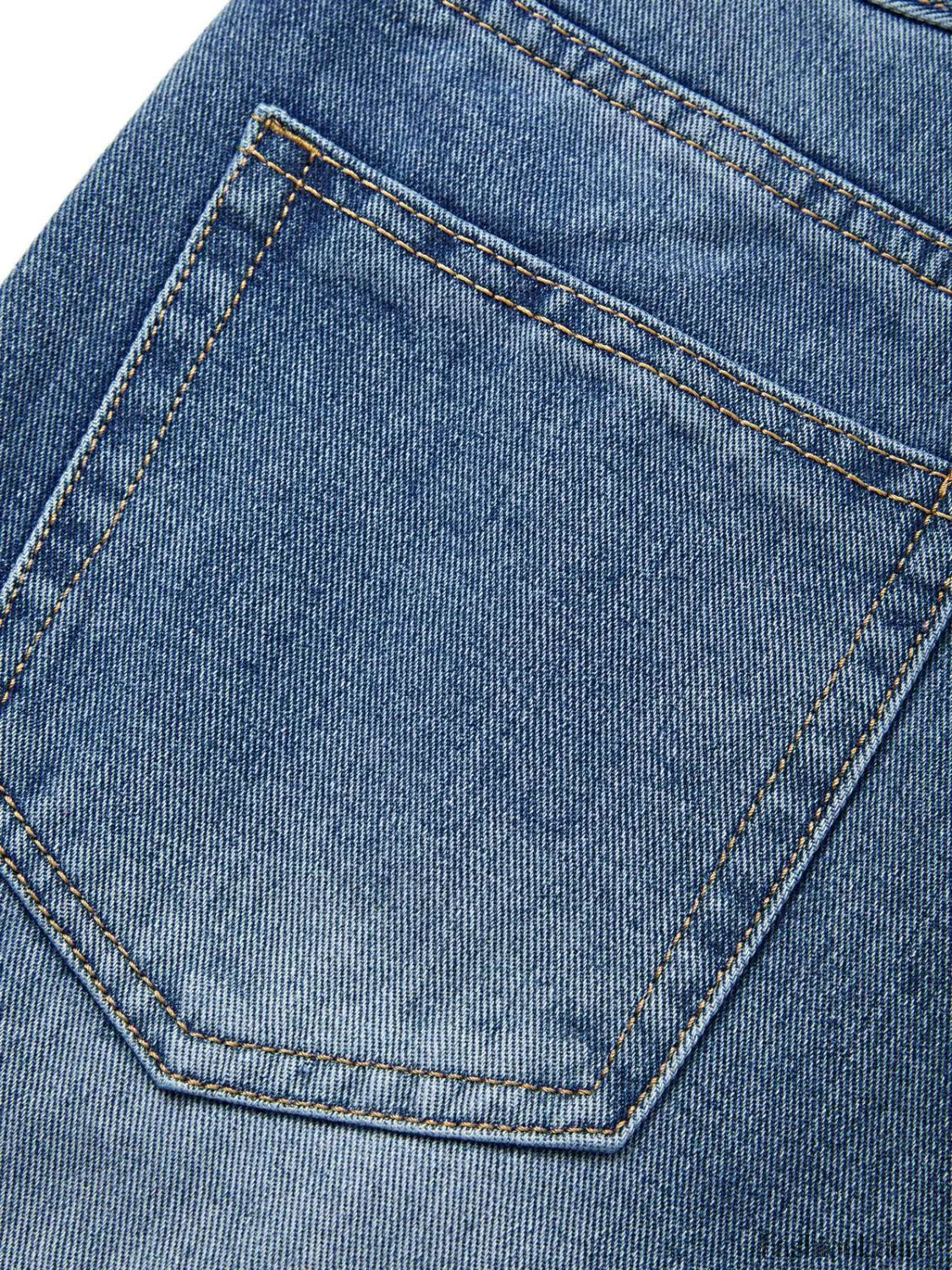 Washed Classic Denim Boyfriend Jeans