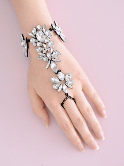 Waterdrop Decor Mittens Bracelet for Women