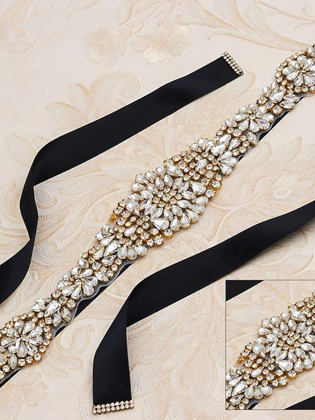 wedding dress wedding jewelry europe and the united states hot-selling belt girdle decoration fashion classic bride rhinestone belt female for Women