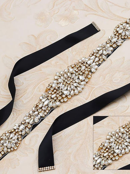 wedding dress wedding jewelry europe and the united states hot-selling belt girdle decoration fashion classic bride rhinestone belt female for Women