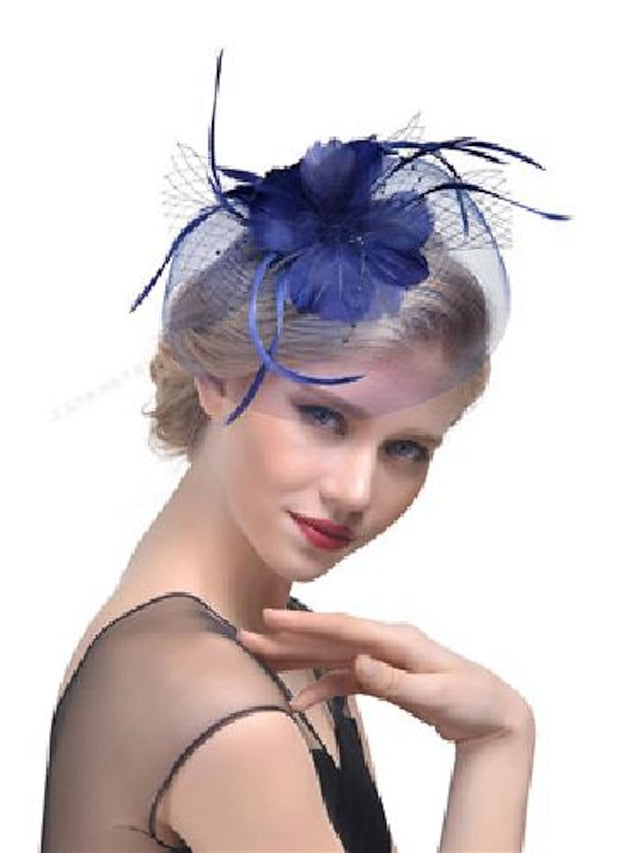 Hair Clip Party Party Solid Color Headwear / Beige / Black / Gray / Fall / Winter for Women