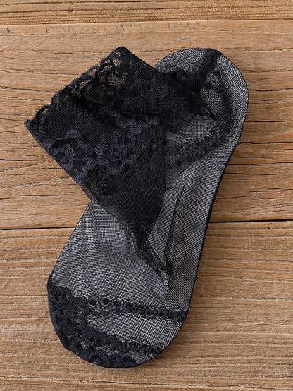 1 Pair Socks Standard Solid Colored Antibacterial / Deodorant / Leg Shaping Sweet Style / Simple Style Polyester / Cotton EU36-EU46 for Women