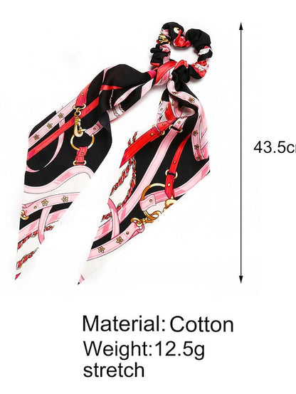 1PC Hair Ties Headbands Hair Band For Outdoor Daily Holiday Classic Fabric Black White Yellow for Women