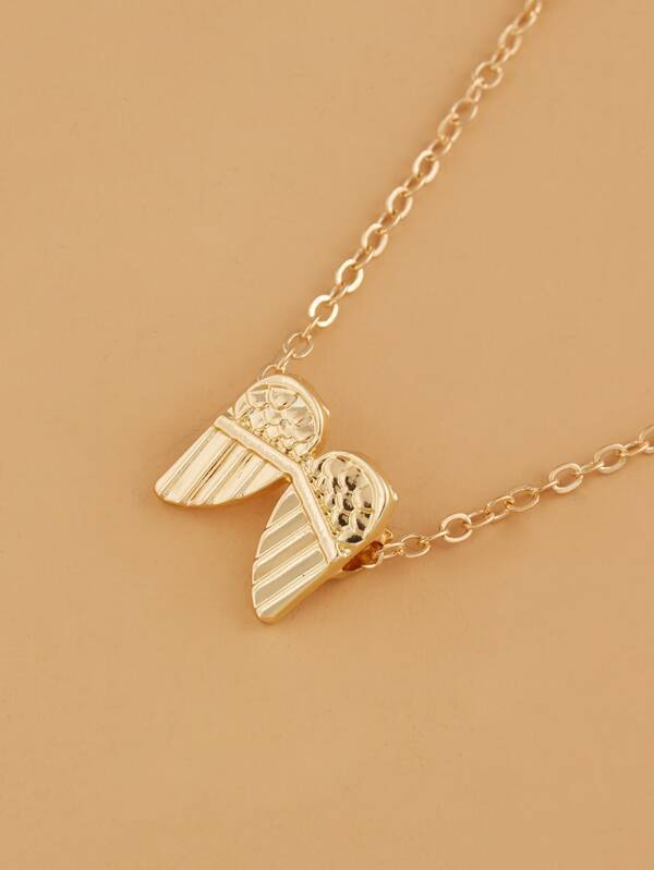 Wing Charm Necklace for Women