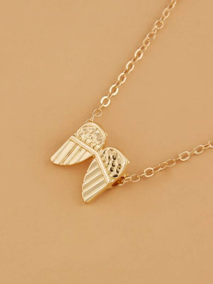 Wing Charm Necklace for Women