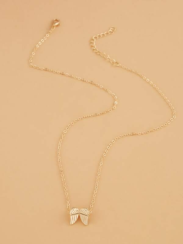 Wing Charm Necklace for Women