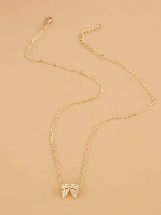 Wing Charm Necklace for Women