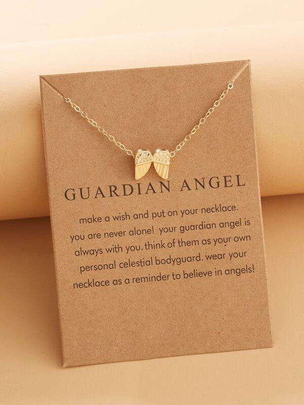 Wing Charm Necklace for Women