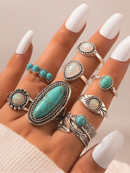 Rings Archaistic Holiday Floral Ring for Women