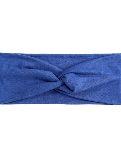 amazon candy color cross hairband women sports headband yoga sweat absorbing stretch bandana headband fashion headwear for Women