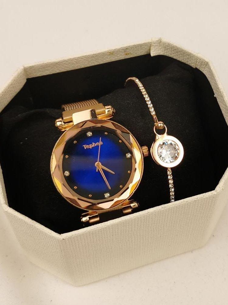 Women Quartz Watch With Bracelets Set for Women