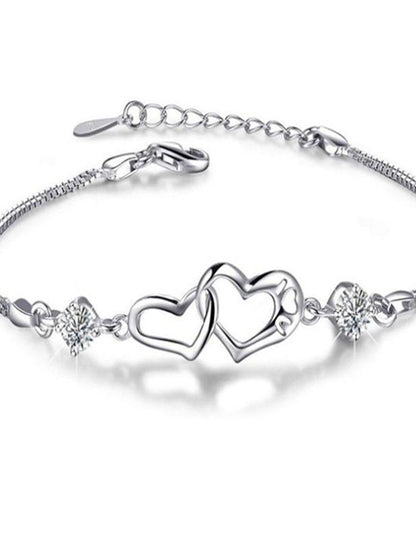 Women Simple Crystal Bracelet for Women
