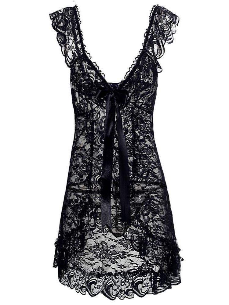 All Lace Material Underwear Set for Women