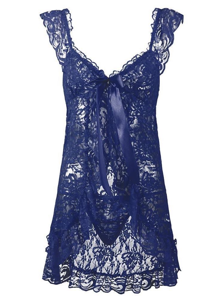 All Lace Material Underwear Set for Women