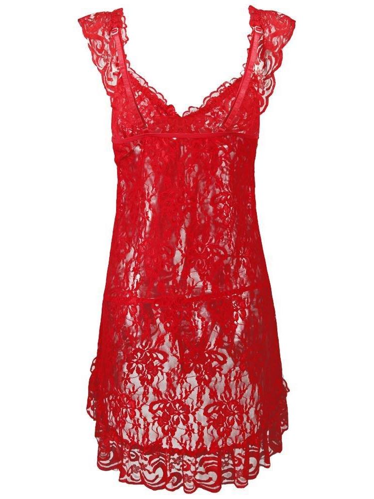 All Lace Material Underwear Set for Women