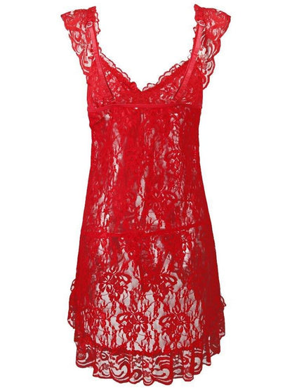All Lace Material Underwear Set for Women
