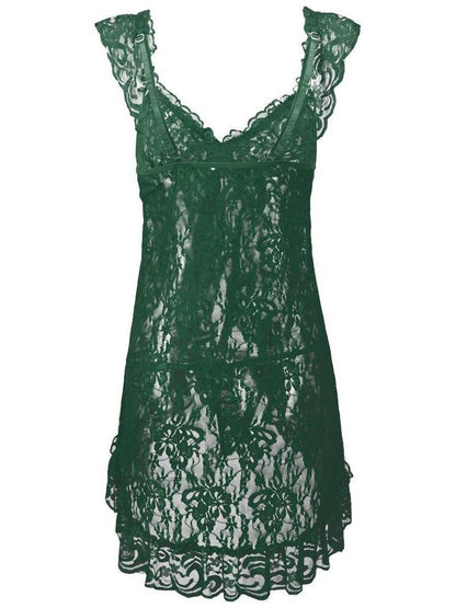 All Lace Material Underwear Set for Women