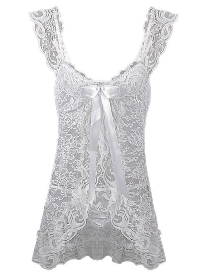 All Lace Material Underwear Set for Women