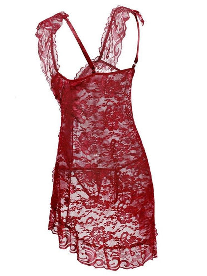 All Lace Material Underwear Set for Women