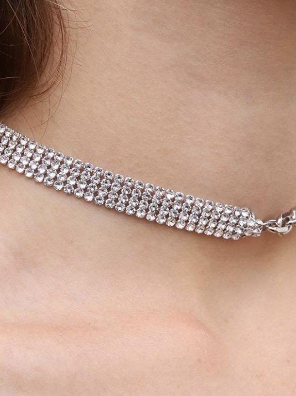 brass choker necklaces for Women