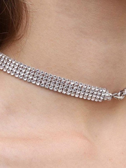 brass choker necklaces for Women