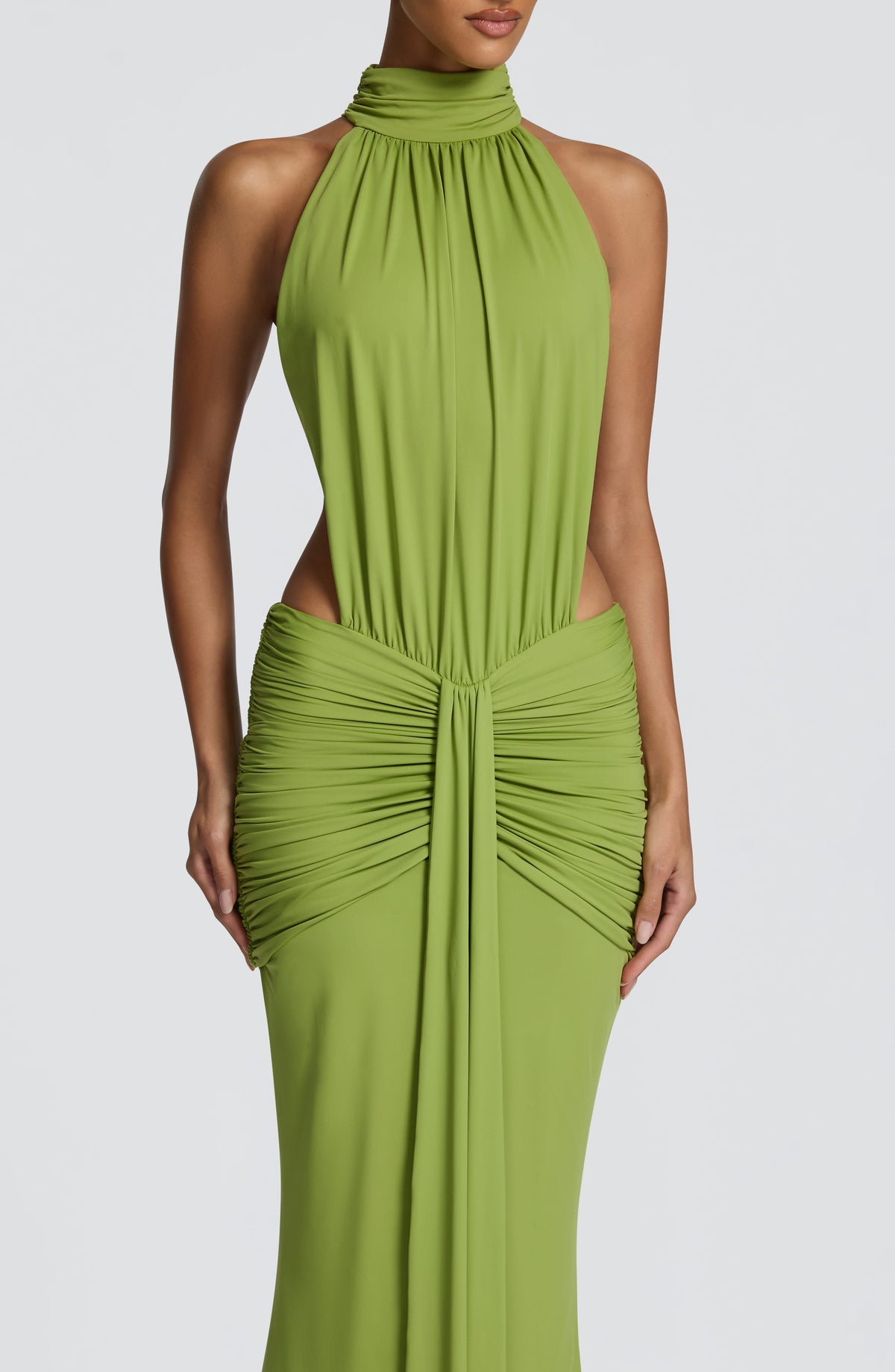 Dove Halter Maxi Dress