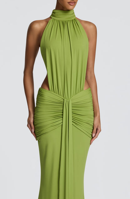Dove Halter Maxi Dress