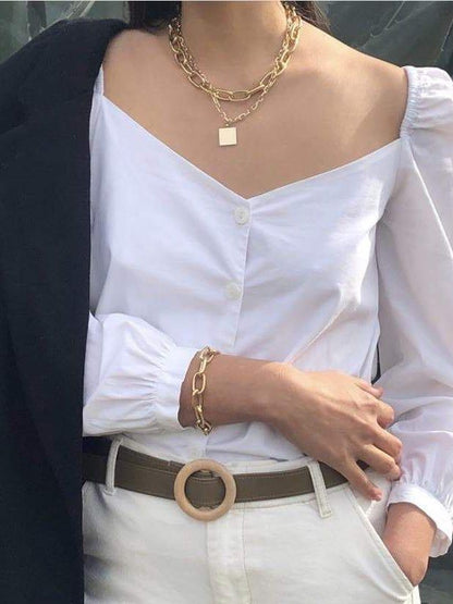 Gold Plated Necklace for Women