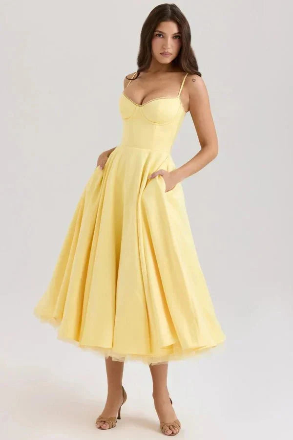 Orla Sweetheart Midi Dress