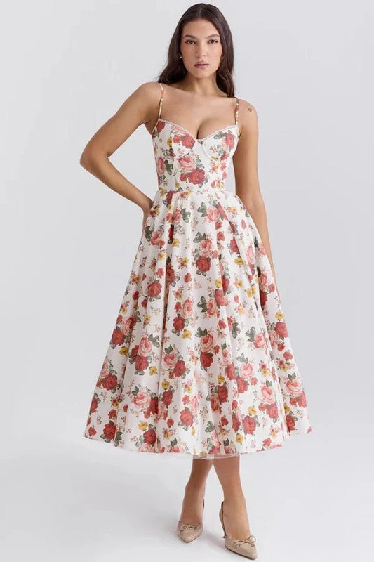 Orla Sweetheart Midi Dress