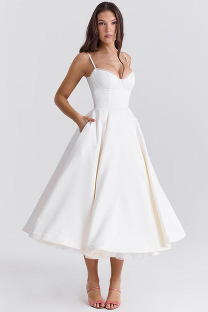 Orla Sweetheart Midi Dress