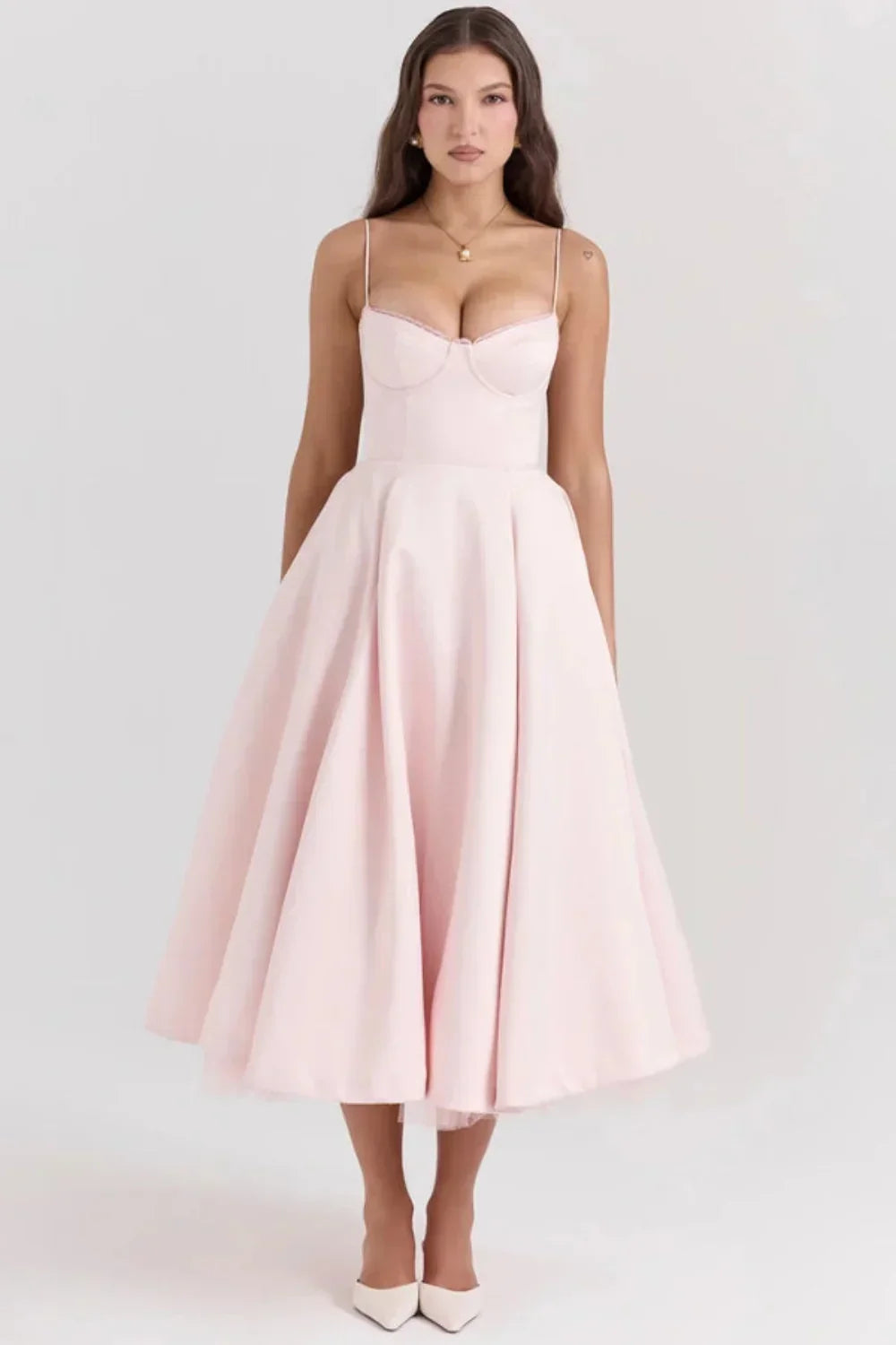 Orla Sweetheart Midi Dress