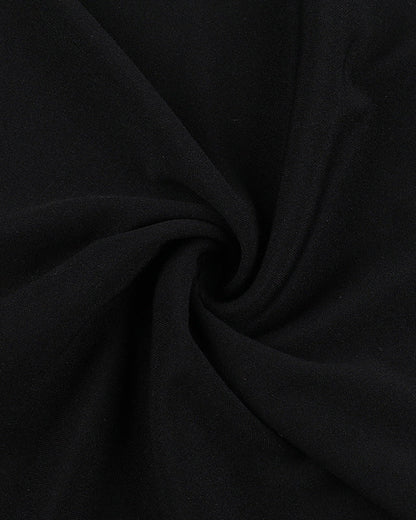 Halter Neck Deep V Neck A-Line Dress Hip
