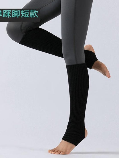 Kid's Leg Warmers Boot Cuffs Home Daily Solid Color Acrylic Fibers Basic Classic Warm 1 Pair for Women