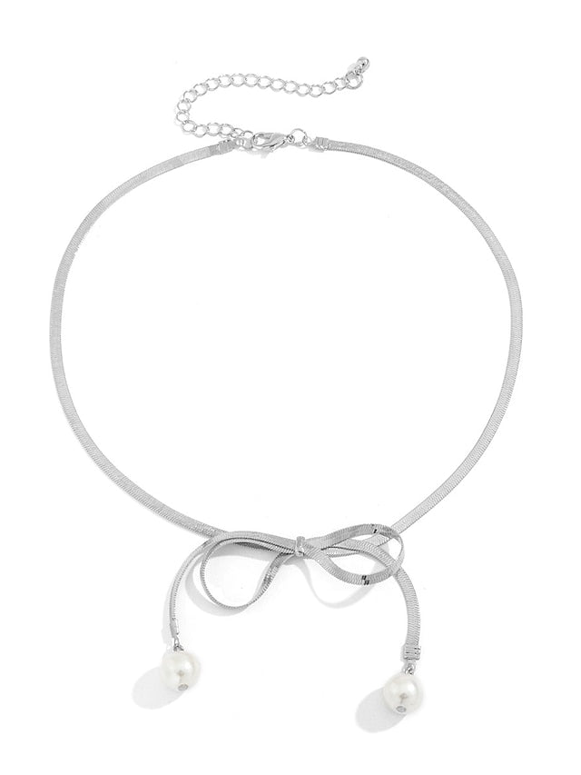necklace Chic & Modern Street Ribbon bow Necklaces for Women