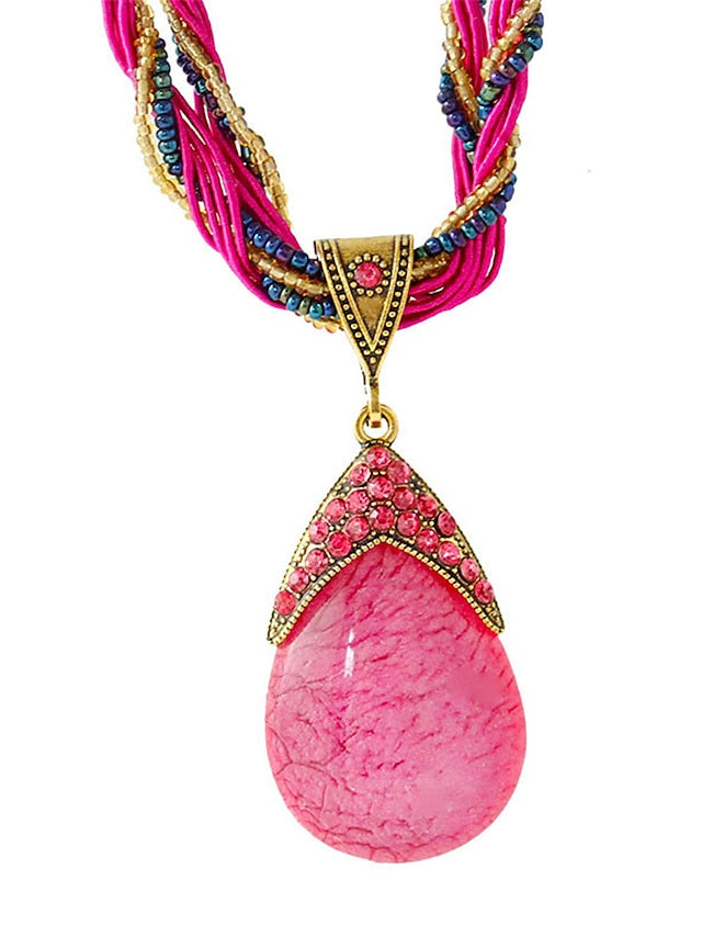 necklace Archaistic Outdoor Geometry Necklaces for Women