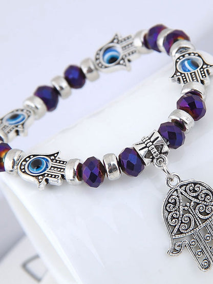 Bead Bracelet Retro Eyes Classic Plastic Bracelet Jewelry Black / White / Red For Daily for Women