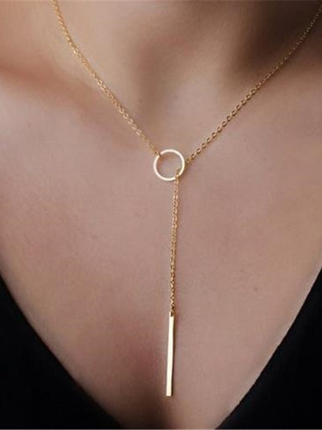 necklace Chic & Modern Daily Geometry Necklaces / Gold / Silver / Fall / Winter / Spring for Women