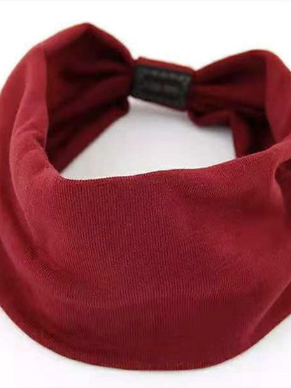 1pc Headbands Bandana Hair Scarf For Street Gift Holiday Head Classic Fabric Black Gray Purple for Women