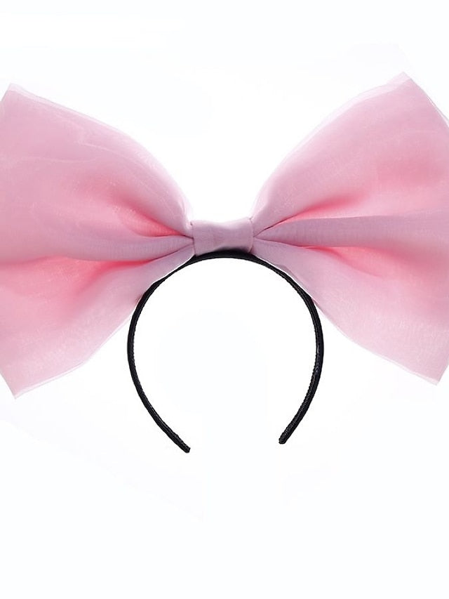 1PC Headbands For Halloween Party Evening Oversize Fabric Knot for Women