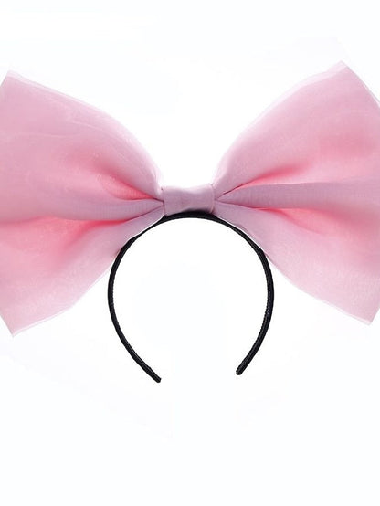 1PC Headbands For Halloween Party Evening Oversize Fabric Knot for Women