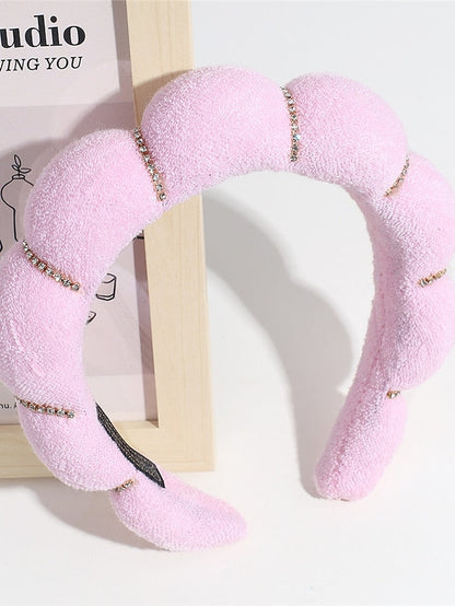 1PC Headbands Sponge Headband For Daily Face Washing Fabric for Women